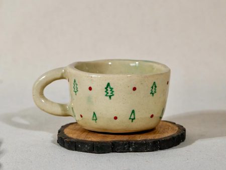 Evergreen Elegance Cup | 3 x 2 inches Cheap