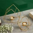 Round and Heart Tealight Candle Holder | Set of 2 Fashion