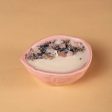 Ceramic Pink Fragrance Free Diya Jar Candle | Set of 2 | 5.1 cm   2 inches For Discount