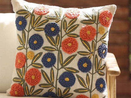 Aadhya Cotton Cushion Cover | 18 x 18 Inches Discount