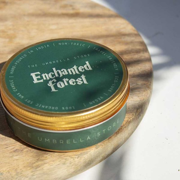 Enchanted Forest Scented Candle | Single | 8.1 x 3.1 cm   3.2 x 1.2 inches Fashion