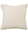 Bars Waves Knitted Tufted Cotton Cushion Cover | 18 X 18 Inches Cheap