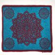 Beautiful Chenille Prayer Puja Mat | 24 x 24 inches For Cheap