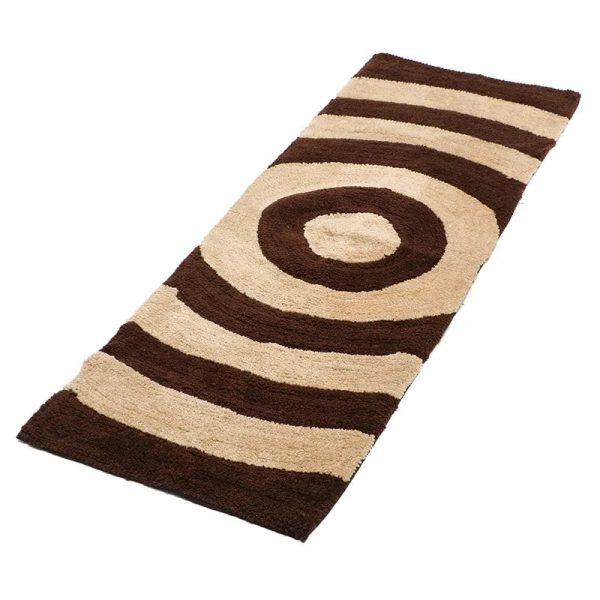 Trendy Modern Polyester Area Rugs | 5x1.6 ft Sale