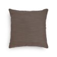 Hand Embroidered Brown Lahar Linen Cushion Cover | 12 x 12 inches , 16 x 16 inches , 12 x 20 inches Hot on Sale