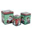 Green Santa & Snowman Box | Set of 3 Hot on Sale