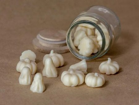 Miniature Halloween Themed Wax Melts | Set of 12 | Multiple Fragrances | 2.5 x 7.6 cm   1 x 3 inches on Sale