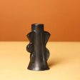 Abstract Design Ceramic Candle Holder | Multiple Colors | 3 x 4 inches Hot on Sale