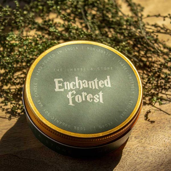 Enchanted Forest Scented Candle | Single | 8.1 x 3.1 cm   3.2 x 1.2 inches Fashion