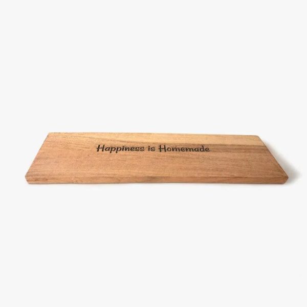 Scripted Wooden Chopping Board Online