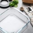 Borosilicate Glass Square Baking Dish | 1.7 L, 900 ML Online Sale