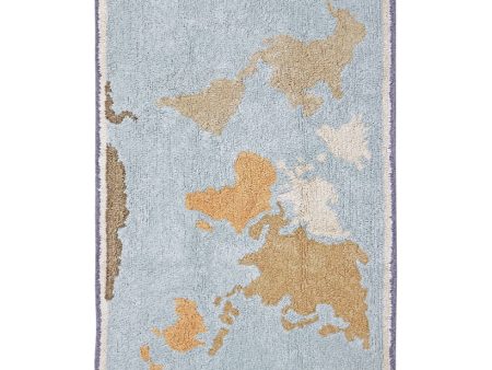 Mini Worldmap Rug Online