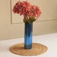 Blue Cylindrical Vase For Discount