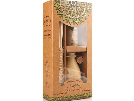 Amogha Reed Diffuser | Diffuser Oil | Multiple Fragrances | 5 x 2 x 11 inches Online Hot Sale