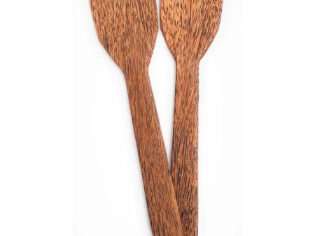 Coconut Wood Spatula | Set Of 2 Fashion