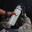 Aqua Burst Stainless Steel Flask Bottle |  680ml Online Sale