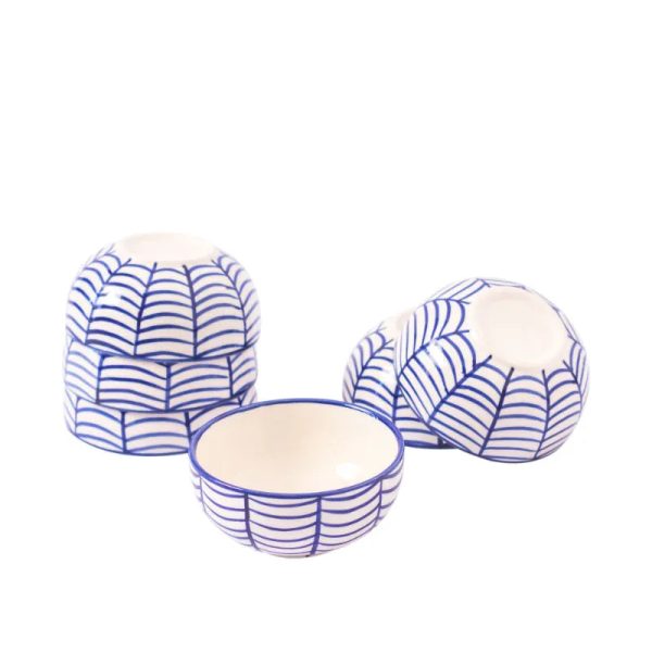 Morphy Ceramic Handcrafted Serving Bowls | Set Of 6 Hot on Sale