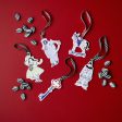 Christmas Rocking Horse Ornament Fashion