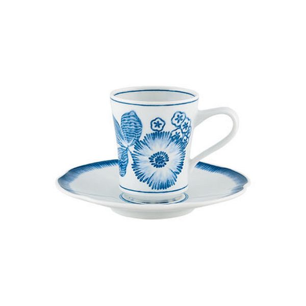 Coralina Coffee Cup & Saucer Online now