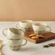 Sea Shore Designer Ceramic Cups | Set of 2 & 4 Online Hot Sale