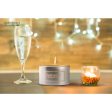 Tin Jar Scented Candle with Jar | Multiple Fragrance | Single | 8.1 x 5.6 cm   3.2 x 2.2 inches Supply