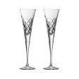 Winter Wonders Holly Flute Glass (Set of 2) Online now