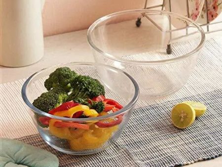 Microwave Safe Mixing Bowls | Set of 2 | 2.1L Online Hot Sale