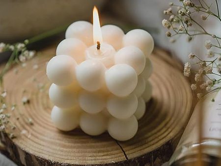 Bubble Scented Candles | Single | 6.4 x 8 cm   2.5 x 3.15 inches Online Hot Sale