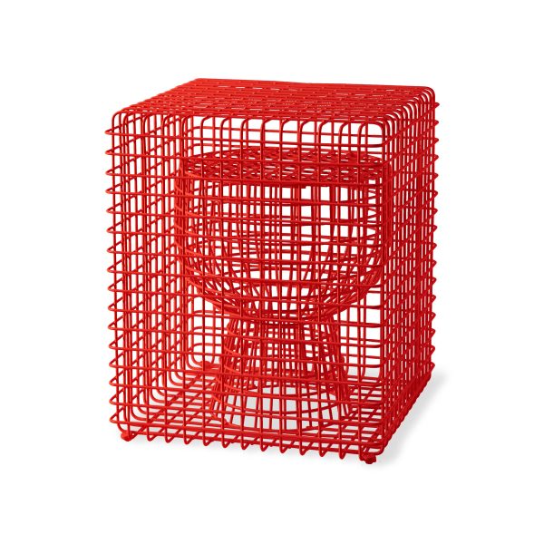 Tip Tap Wire Stool For Sale