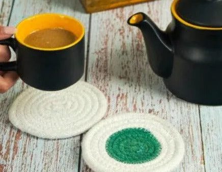 Cotton Round Coasters Supply