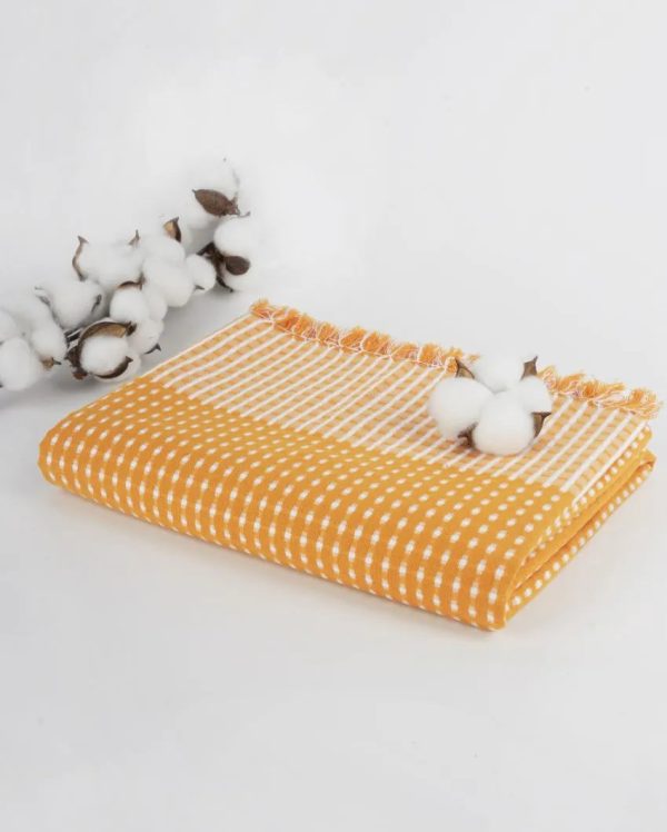 Honey Comb Cotton Bath Towel | 59 x 30 inches Supply