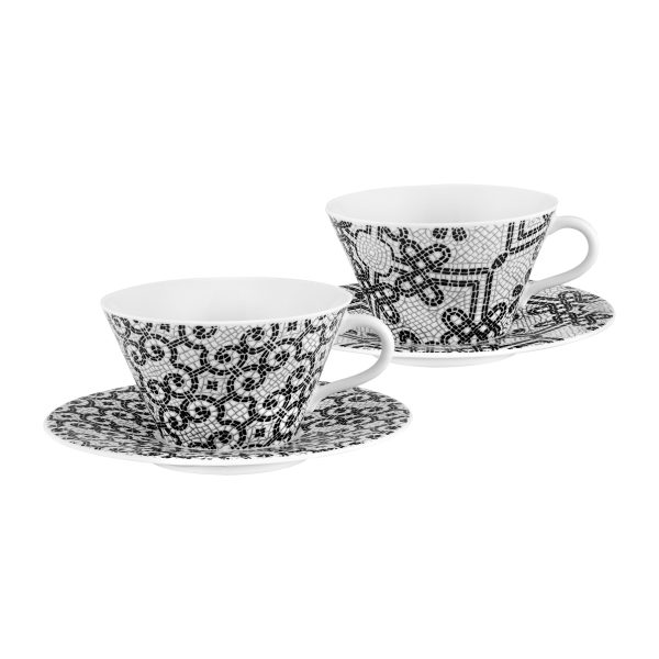 Calcada Portuguesa Tea Cup & Saucer (Set of 2) Cheap