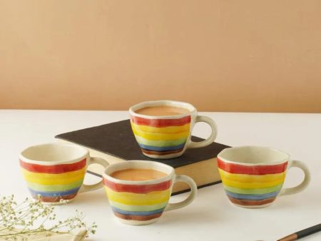 Vignetto Designer Collection Cups | Set of 2 & 4 For Sale