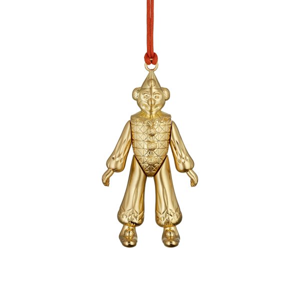 Christmas Clown Golden Ornament Fashion