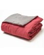 Solid Maroon Color Printed Polycotton Comforter | Single Or Double Size | 90 x 60 Inches , 90 x 90 Inches on Sale