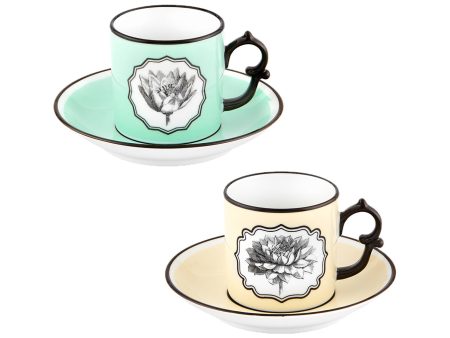 Herbariae Coffee Cup & Saucer (Set of 2) Discount