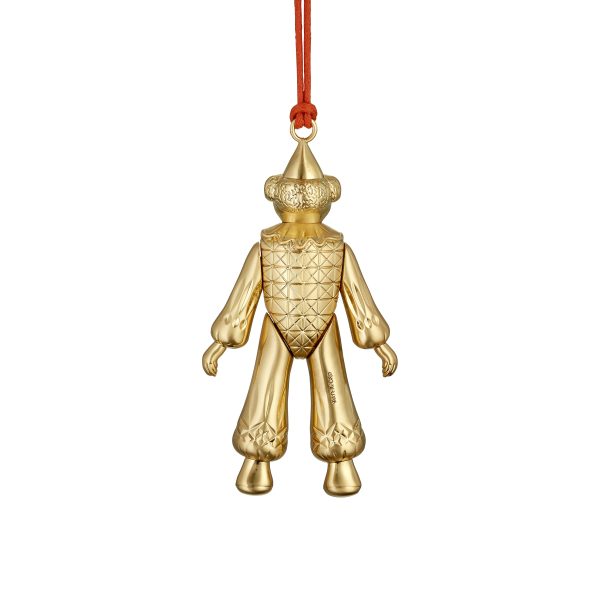 Christmas Clown Golden Ornament Fashion