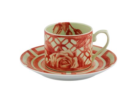 The Meaning Tea Cup with Saucer Discount