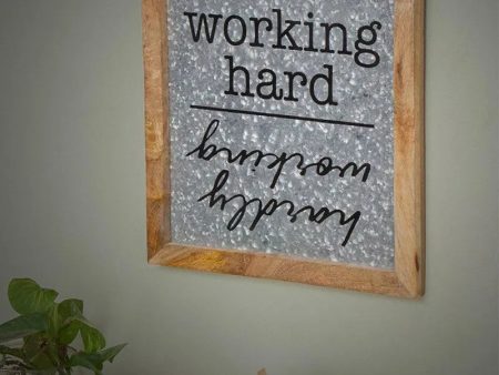 Quarantine Mood Scripted Wall Art Cheap