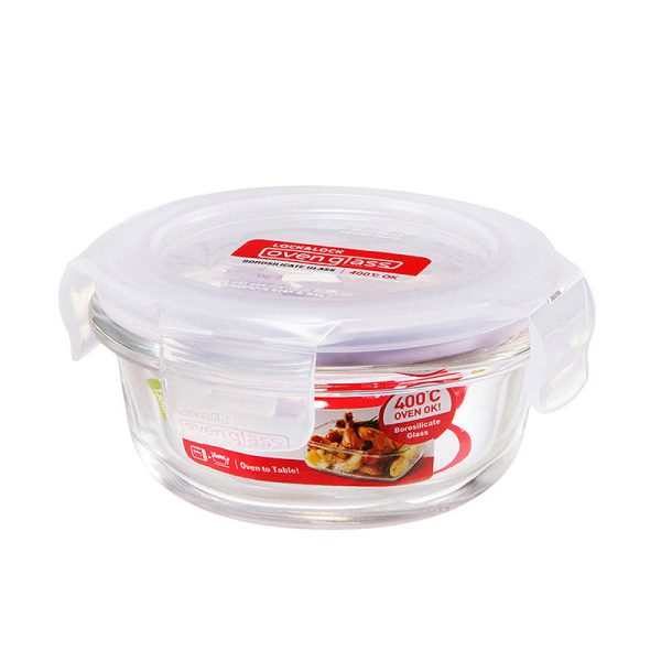 Oven Glass Round Airtight Food Storage Container | 130ml, 380ml, 650ml, 950ml Cheap