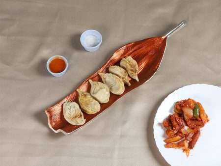 Banana Leaf Aluminium Platter | 16 x 4 inches Discount