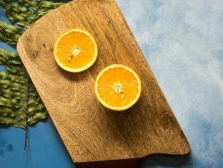 Brown Wooden Chopping Board | 16 inches Fashion