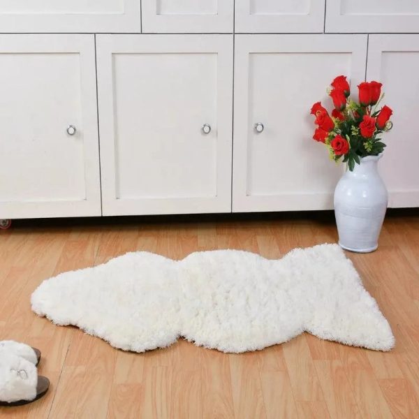 Sheep Skin Faux Fur Rug | 2x3 ft. on Sale