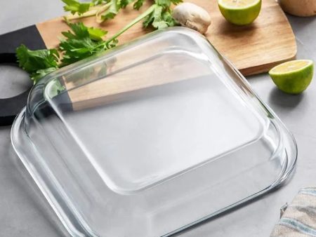 Borosilicate Glass Square Baking Dish | 1.7 L, 900 ML Online Sale