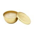 Gold Hammer Scented Candle Bowl | 8.89 x 5.08 cm   3.5 x 2 inches Cheap