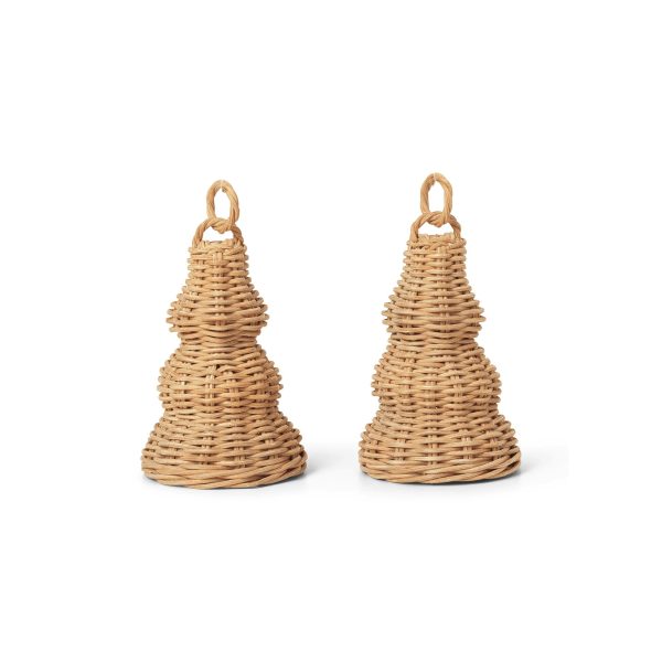 Braided Bell Bauble Ornament (Set of 2) Discount