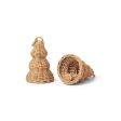 Braided Bell Bauble Ornament (Set of 2) Discount