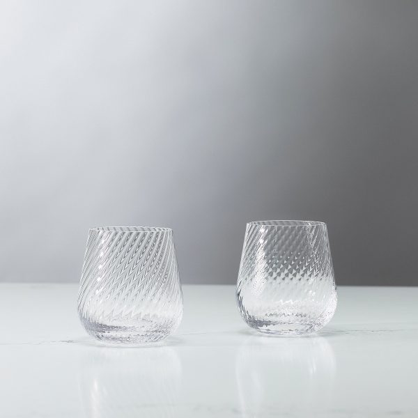 Vera Wang Swirl Tumbler (Set of 2) Online