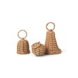 Braided Bell Bauble Ornament (Set of 3) Fashion