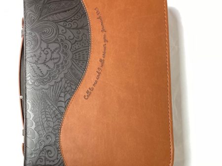 CALL TO ME BROWN XL BIBLE COVER-0772 Cheap